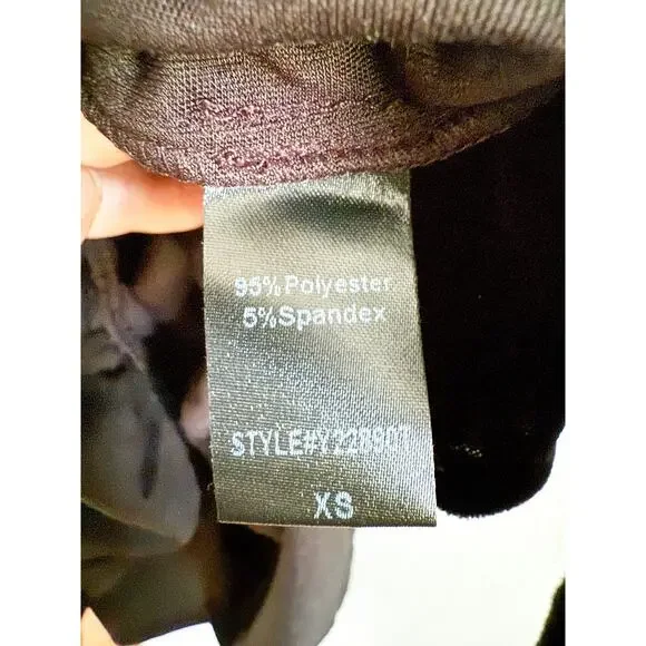 Tuckernuck | Pomander Place | NWT Black Velvet Kenzo Dress Black | Sz XS - Picture 7 of 10